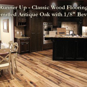Remilled Antique Oak with 1/8" Bevels