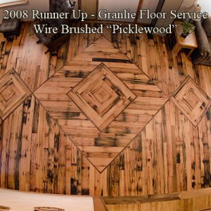 Wire Brushed Picklewood