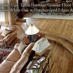 Skip Sawn White Oak Handscraped Edges & Ends