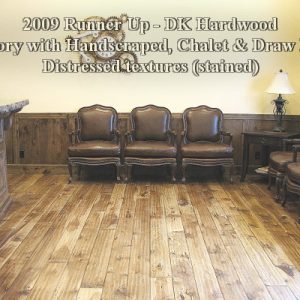 Hickory w/Handscraped, Chalet & Draw Knife Distressed Textures