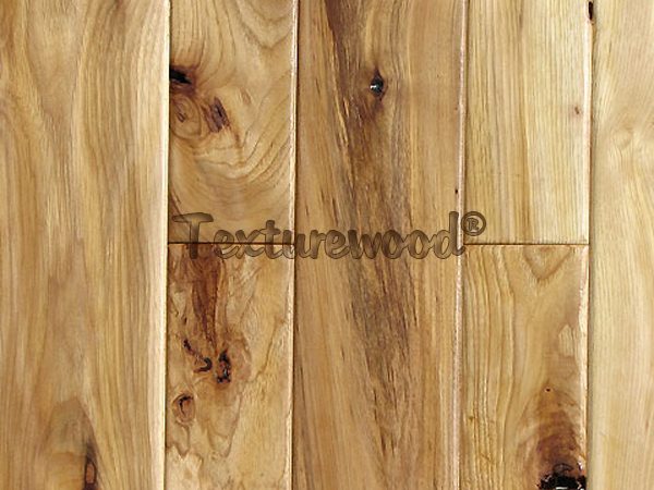Hand Scraped Hickory Wood Sample1-600x450