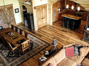 Antique Weathered Oak Kitchen