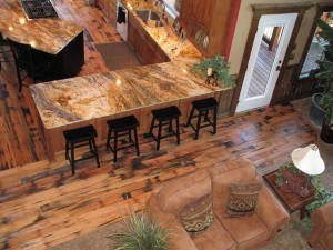 Wire Brushed Picklewood Kitchen