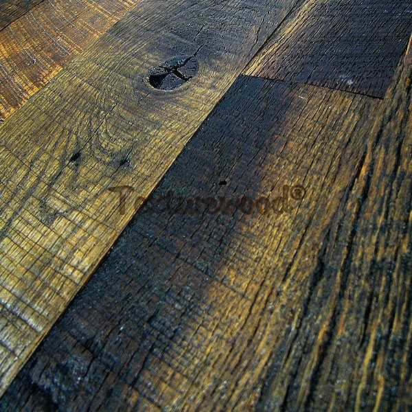 reclaimed oak antique original face floor sample