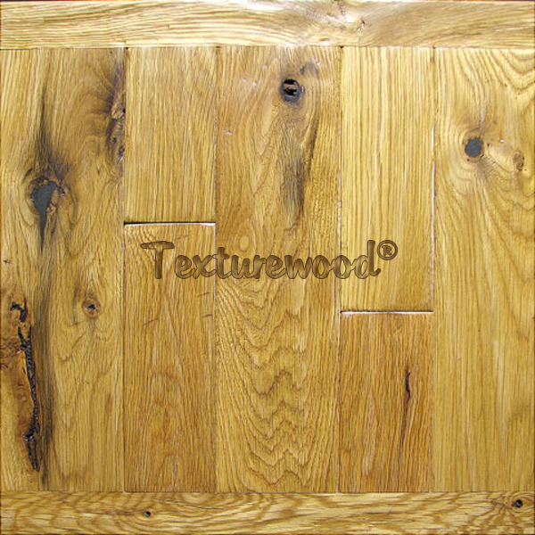 white oak hand-scraped hardwood flooring